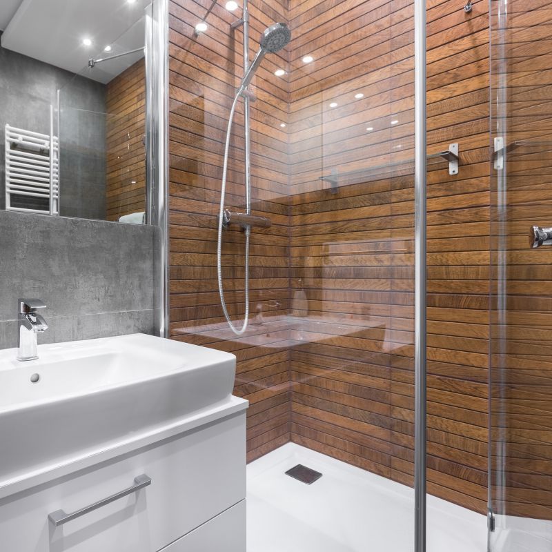 Stylish Shower Area