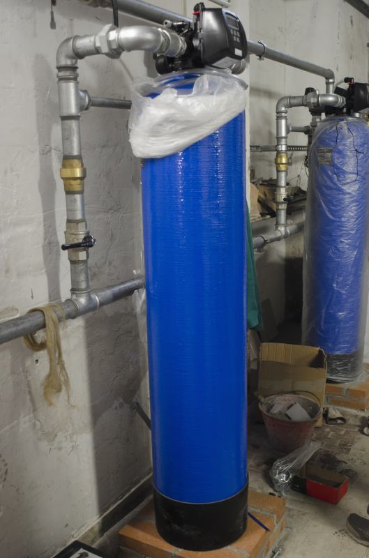 Water Softener System Installation Site